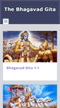Mobile Screenshot of bhagavad-gita.us